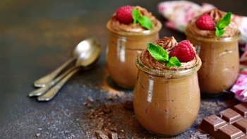 mousse au chocolat légère faite maison